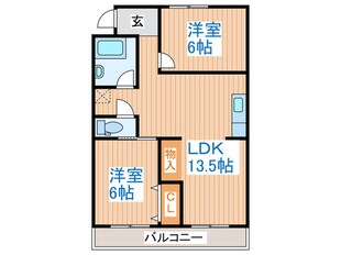 五橋ビルの物件間取画像